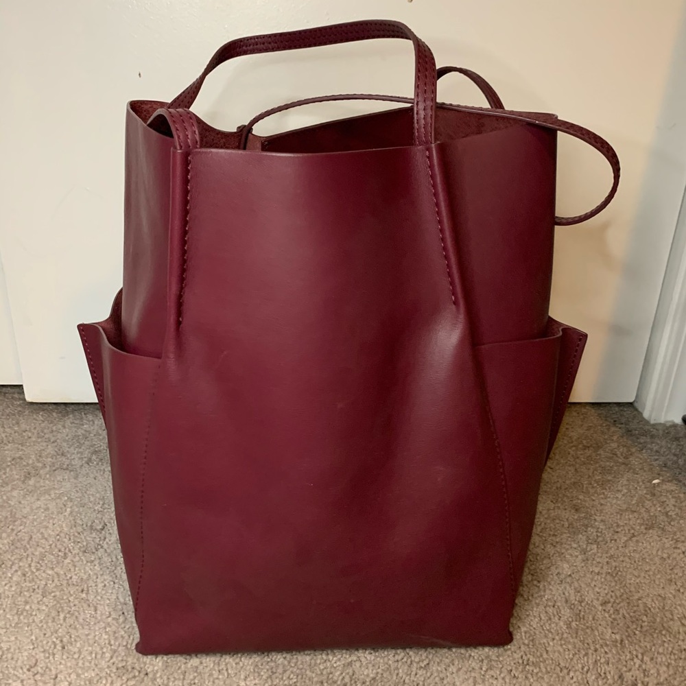 Steven Alan Leather Tote Bag
